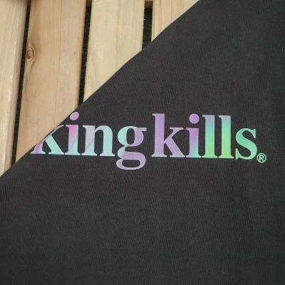 Футболка FR2 Inscription Smoking Kills "Black" фото № 9