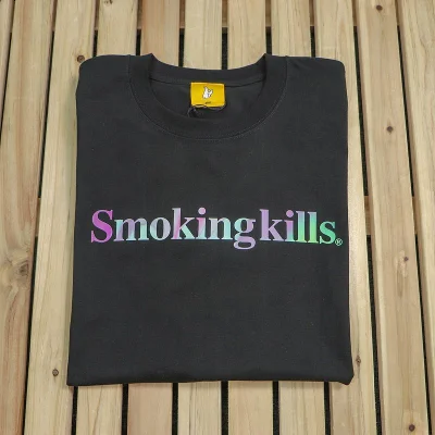 Футболка FR2 Inscription Smoking Kills "Black" фото № 7