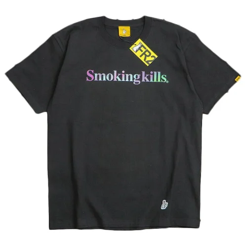 Футболка FR2 Inscription Smoking Kills "Black"