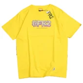 Футболка FR2 Graffiti Print "Yellow"