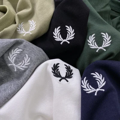 Футболка Fred Perry With Logo Brand "Beige" фото № 3