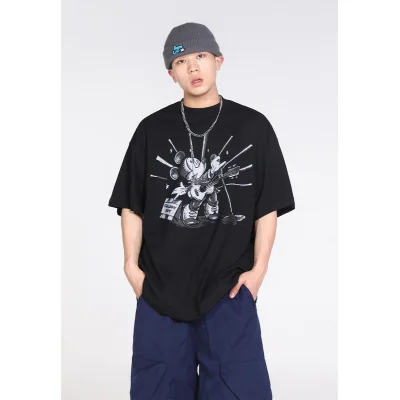 Футболка Gallery Dept Mickey Mouse Print «Black» фото № 3