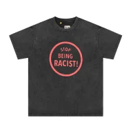 Футболка Gallery Dept With Warning Sign "Black/Gray"