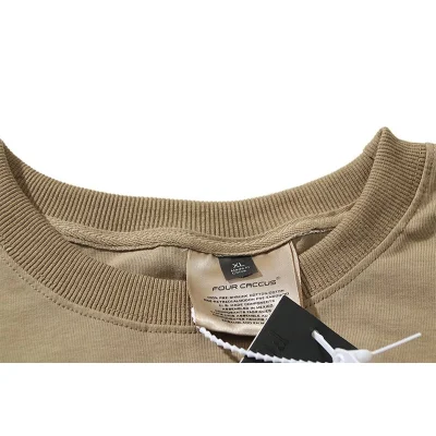 Футболка Gallery Dept X Cactus Jack Merch Kill The Art "Brown" фото № 6