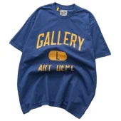 Футболка Gallery Dept With Size Print "Blue/Yellow"