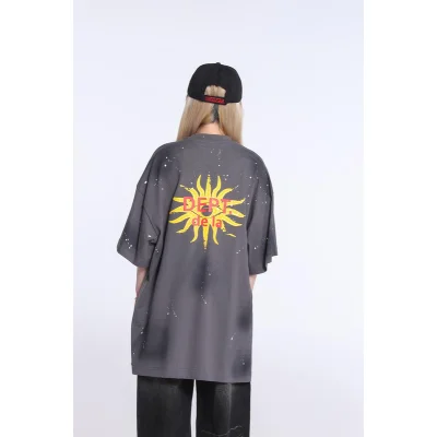 Футболка Gallery Dept Sun Eye "Dark Grey" фото № 5