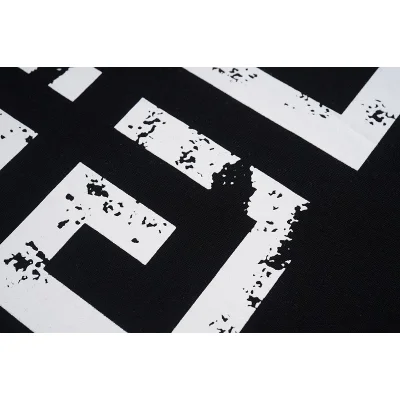 Футболка Givenchy 4 Stars With Text Logo "Black" фото № 6