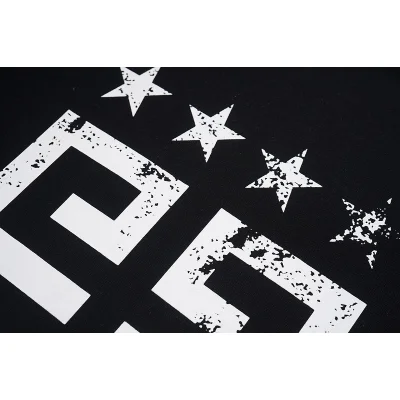 Футболка Givenchy 4 Stars With Text Logo "Black" фото № 7