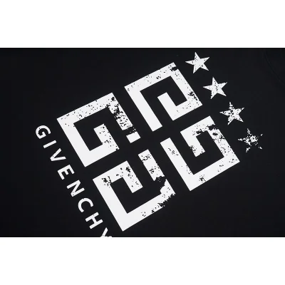 Футболка Givenchy 4 Stars With Text Logo "Black" фото № 8