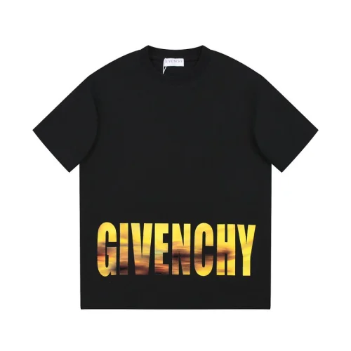 Футболка Givenchy With Picture Inside Logo "Black"