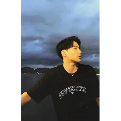 Футболка Givenchy Text In A Semicircle "Black" фото № 4