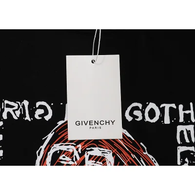 Футболка Givenchy Skull With Symbols "Black" фото № 2