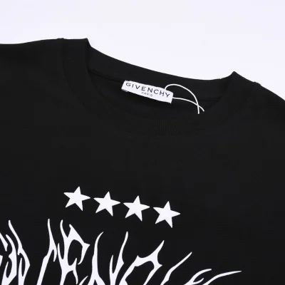 Футболка Givenchy Logo Of Different Styles "Black" фото № 2
