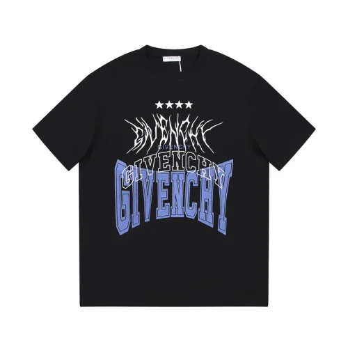 Футболка Givenchy Logo Of Different Styles "Black"