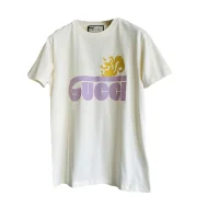 Футболка Gucci Squirrel On The Logo "White"