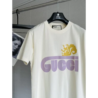 Футболка Gucci Squirrel On The Logo "White" фото № 2