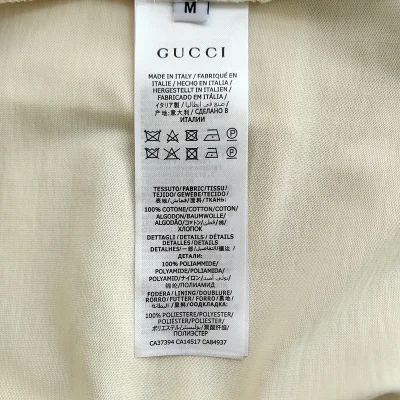 Футболка Gucci With Green Logo And Smile "White" фото № 4