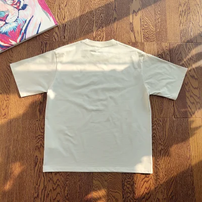 Футболка Gucci With Green Logo And Smile "White" фото № 2