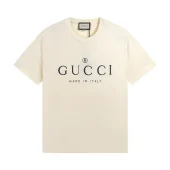 Футболка Gucci With Brand Print "Beige"