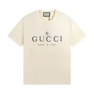 Футболка Gucci With Brand Print "Beige"