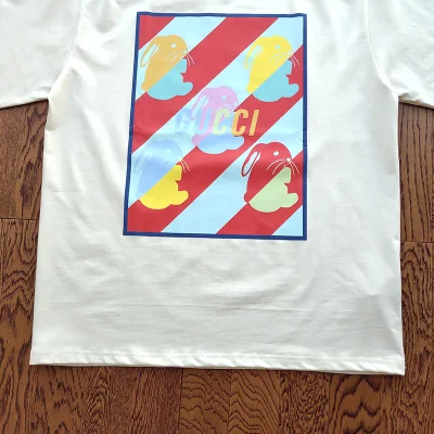 Футболка Gucci With A Colorful Picture "White" фото № 3