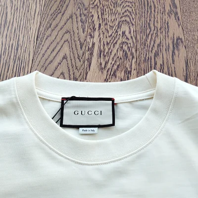 Футболка Gucci With A Colorful Picture "White" фото № 7