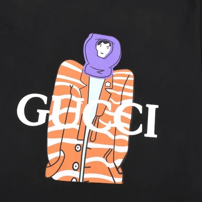 Футболка Gucci Person "Black" фото № 3