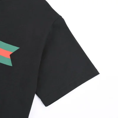 Футболка Gucci With An Abstract Logo "Black" фото № 5