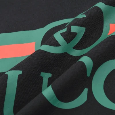 Футболка Gucci With An Abstract Logo "Black" фото № 7