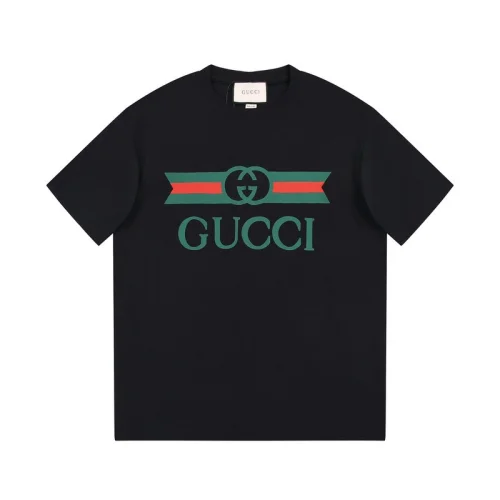 Футболка Gucci With An Abstract Logo "Black"