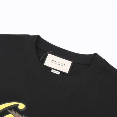 Футболка Gucci There Is Never A Lot Of Money "Black" фото № 2