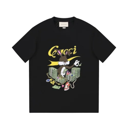 Футболка Gucci There Is Never A Lot Of Money "Black"