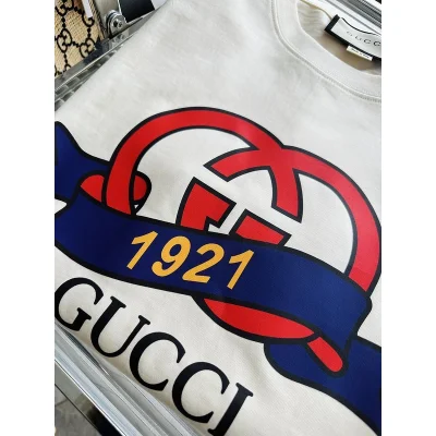 Футболка Gucci With Ribbon 1921 "Cream" фото № 4