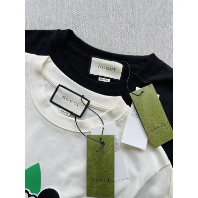 Футболка Gucci x Adidas Flip Logos "Cream" фото № 4