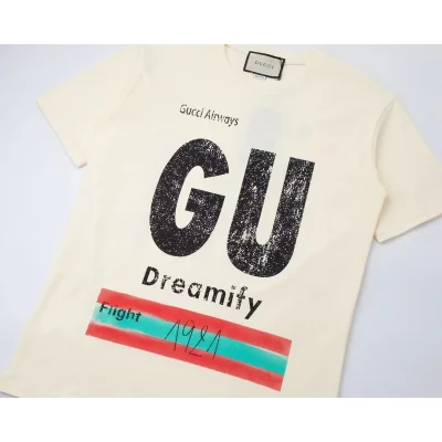 Футболка Gucci Dreamify "Beige" фото № 4
