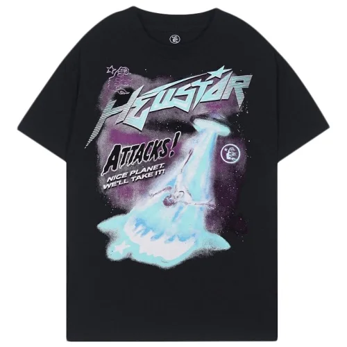 Футболка Hellstar Attacks Print "Black"