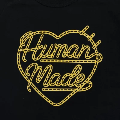 Футболка Human Made With Rope Logo "Black" фото № 2