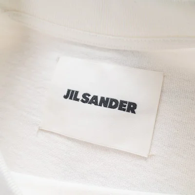 Футболка Jil Sander With Text Logo "White" фото № 9