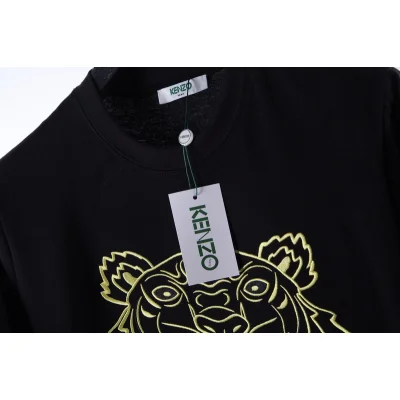 Футболка Kenzo Golden Tiger Print "Black" фото № 4