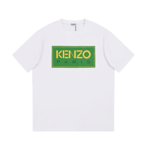 Футболка Kenzo With A Printed Nameplate "White"