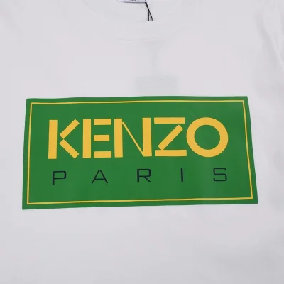 Футболка Kenzo With A Printed Nameplate "White" фото № 3 Футболка Kenzo With A Printed Nameplate "White" фото № 3