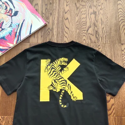 Футболка Kenzo Large Letter Of The Logo "Black" фото № 9