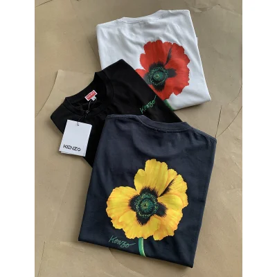 Футболка Kenzo Gouache Flower "White" фото № 6 Футболка Kenzo Gouache Flower "White" фото № 6