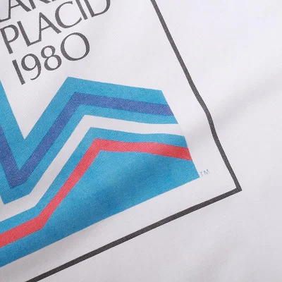 Футболка Kith Winter Olympics 1980 "White" фото № 9
