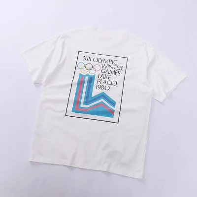 Футболка Kith Winter Olympics 1980 "White" фото № 5