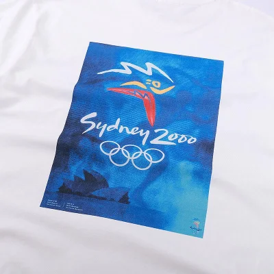 Футболка Kith Sydney 2000 Olympics "White" фото № 6