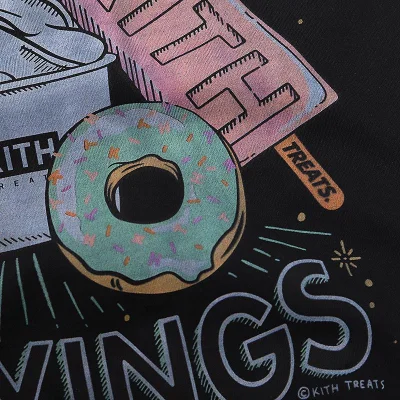 Футболка Kith Listen to Your Cravings "Black" фото № 6 Футболка Kith Listen to Your Cravings "Black" фото № 6