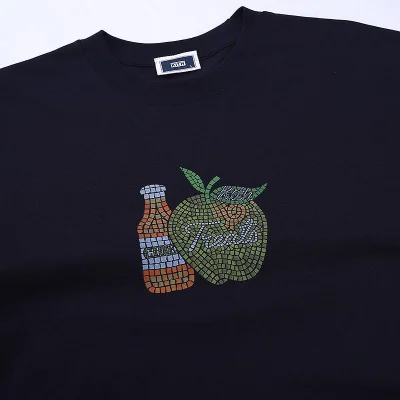 Футболка Kith Ketchup Apple "Black" фото № 3