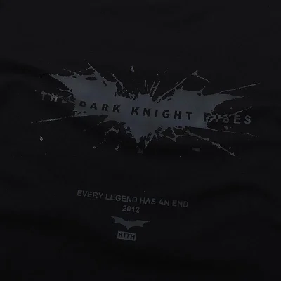 Футболка Kith The Dark Knight Rises "Black" фото № 8
