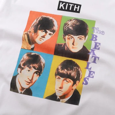 Футболка Kith Beatles Faces "White" фото № 3 Футболка Kith Beatles Faces "White" фото № 3